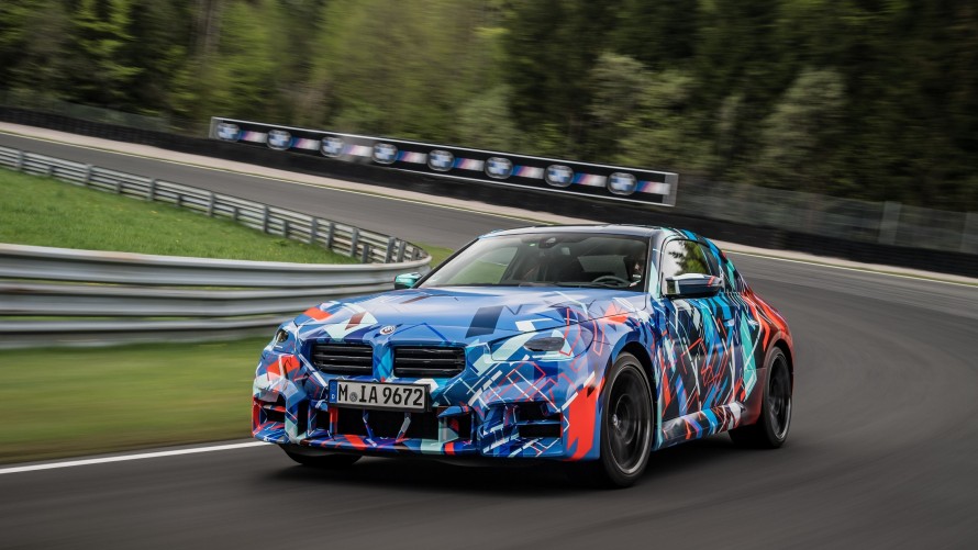 Testy s novým BMW M2 na okruhu Salzburgring